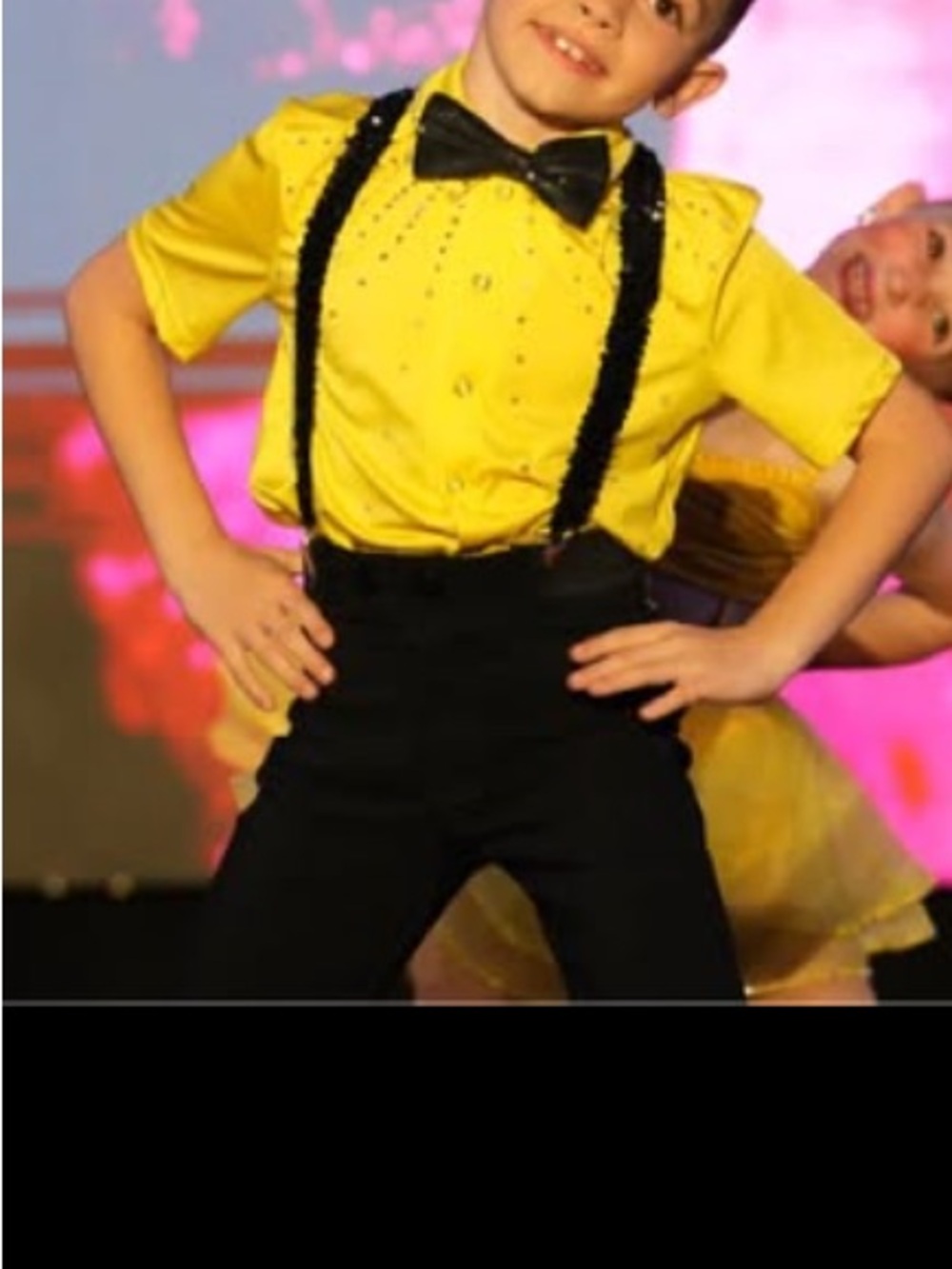 Boys custom jazz dance costume MC